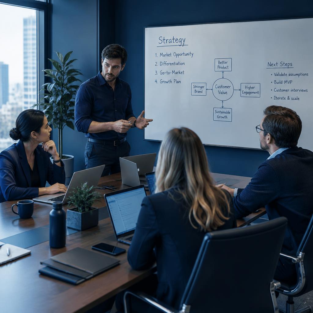 Founding team · strategy session