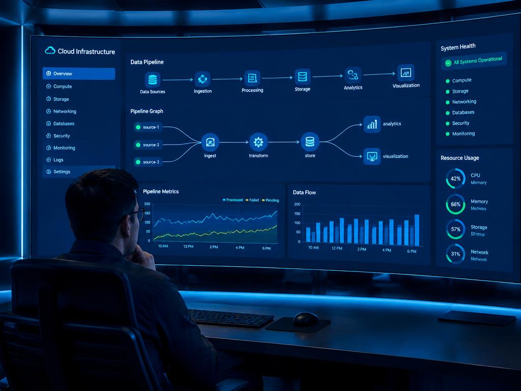 Cloud architecture & data pipeline