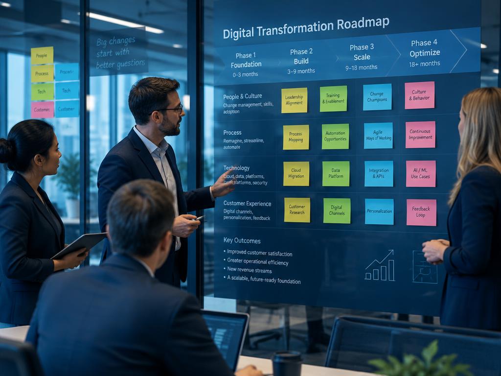 Transformation roadmap session